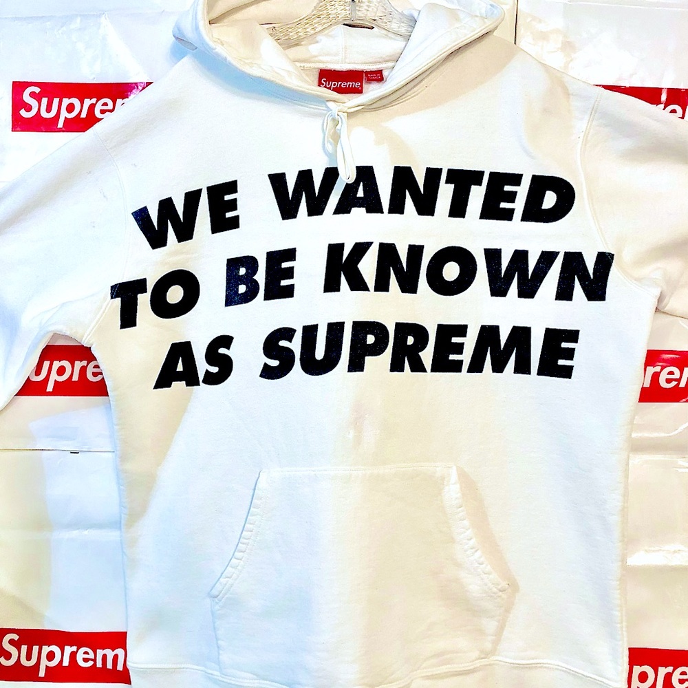 Supreme Known As Hooded Sweatshirt SS20